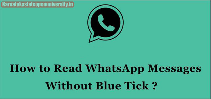 Read Full WhatsApp Messages Without Seen Or Blue Tick