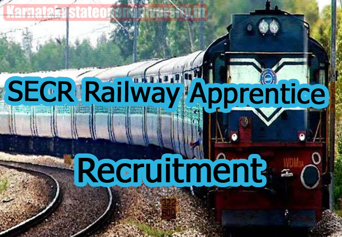 SECR Railway Apprentice Recruitment