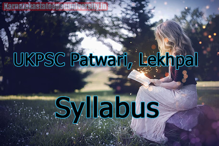 UKPSC Patwari, Lekhpal Syllabus