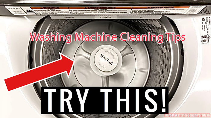Washing Machine Cleaning Tips