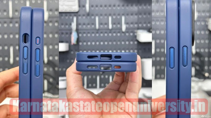 iPhone 15 Pro Mute and Volume Button Layout leaked through Case Image