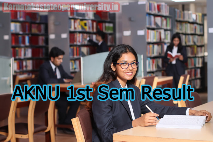AKNU 1st Sem Results