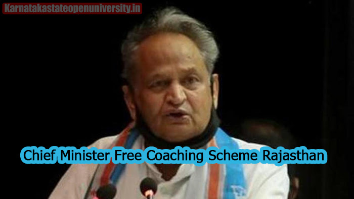 Chief Minister Free Coaching Scheme Rajasthan 