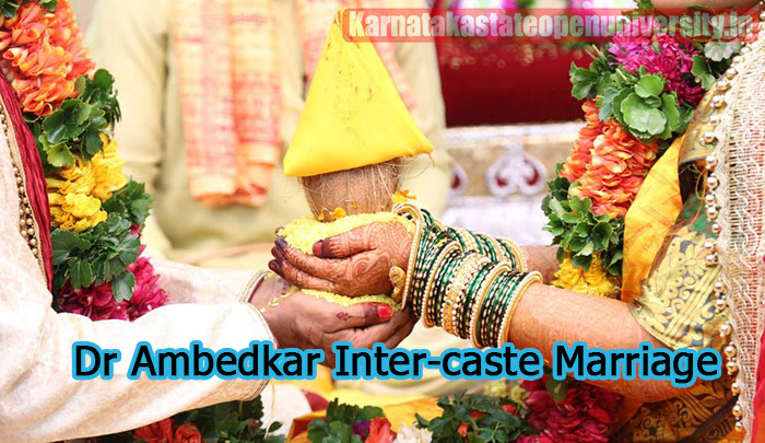 Dr Ambedkar Inter-caste Marriage
