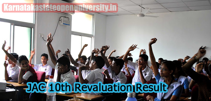 JAC 10th Revaluation Result 