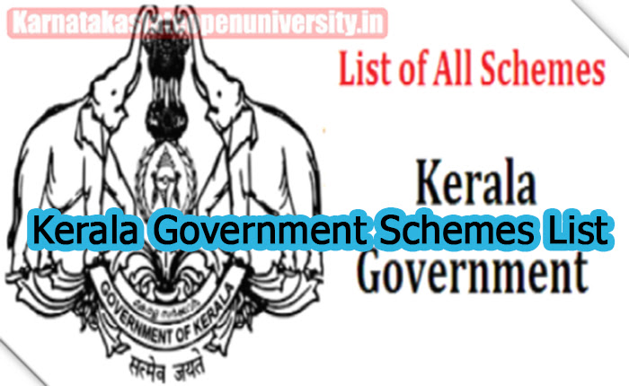 Kerala Government Schemes List