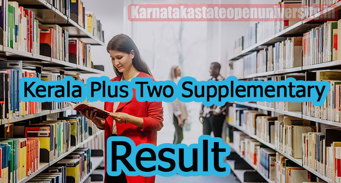 Kerala Plus Two Supplementary Result 