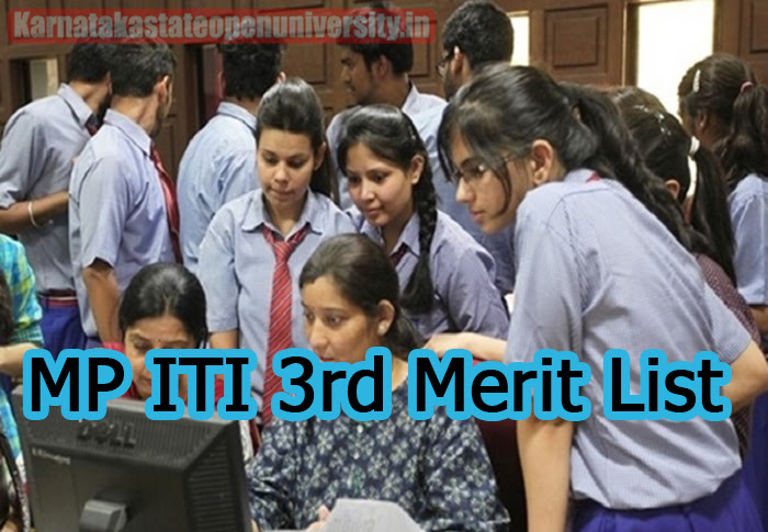 MP ITI 3rd Merit List