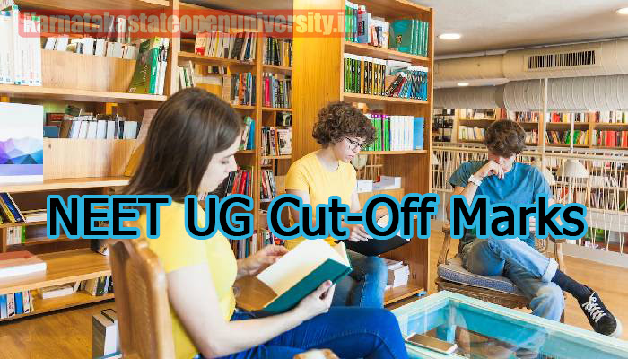 NEET UG Cut-Off Marks 2023