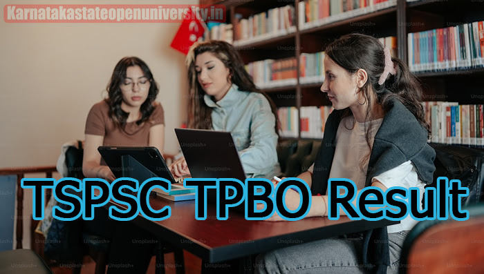 TSPSC TPBO Result 