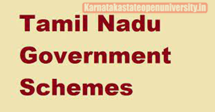 Tamil Nadu Government Schemes List 