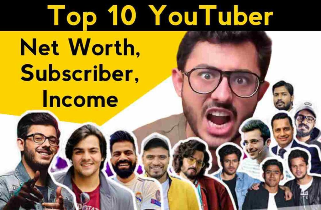 Top Youtubers In India 2024 List Subscribers Check Top 10 Biggest