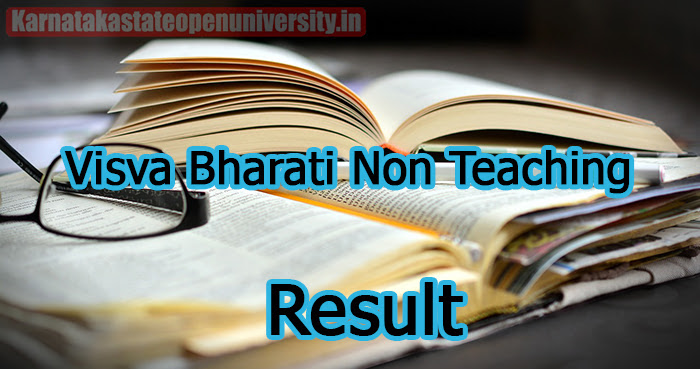 Visva Bharati Non Teaching Result