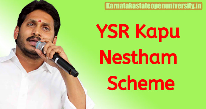 YSR Kapu Nestham Scheme 