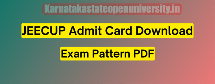 jeecup.admissions.nic.in admit card 