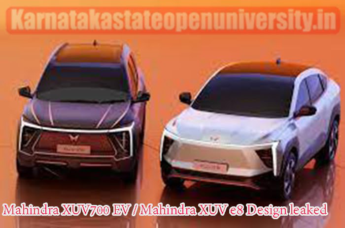 Mahindra XUV700 EV / Mahindra XUV e8 Design leaked