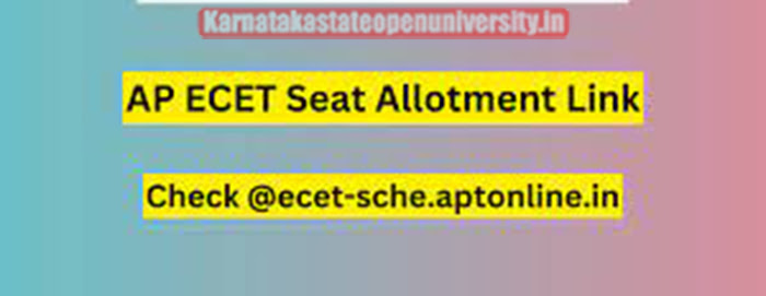 AP ECET Seat Allotment 2023