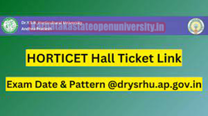 HORTICET Hall Ticket 2023