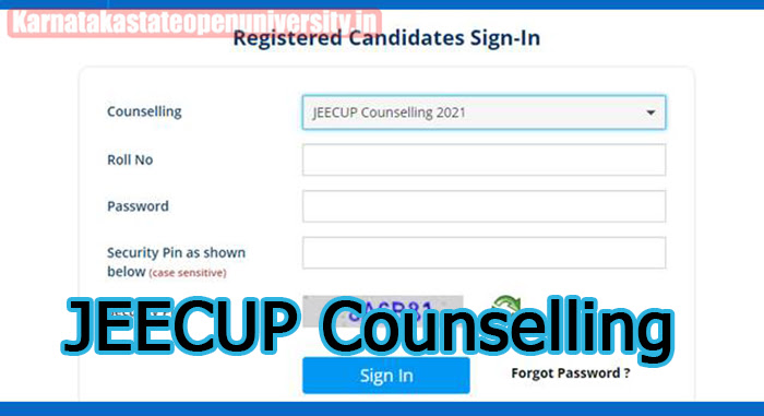 JEECUP Counselling 2023