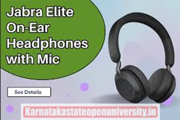 Jabra Elite On-Ear Headphones With Mic