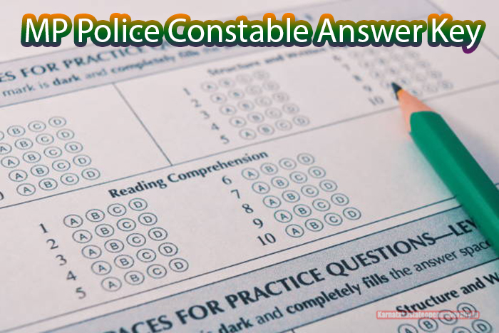 MP Police Constable Answer Key