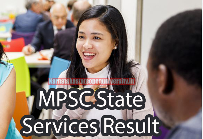 MPSC State Services Result