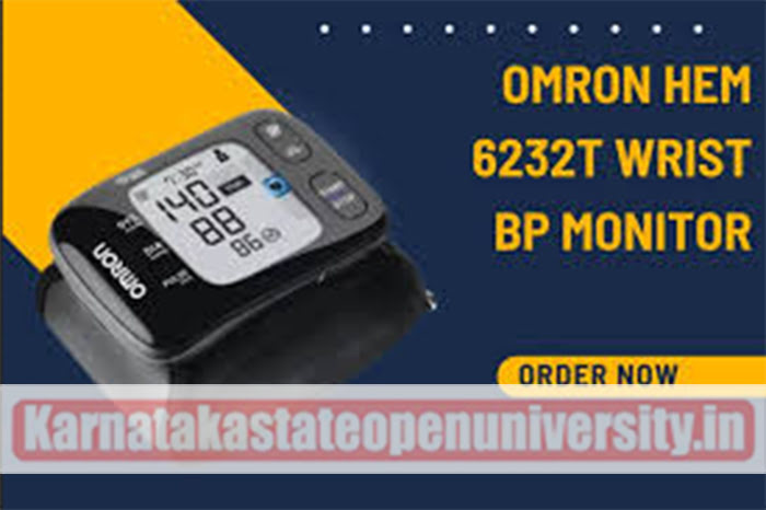 Omron HEM 6232T Wrist BP Monitor