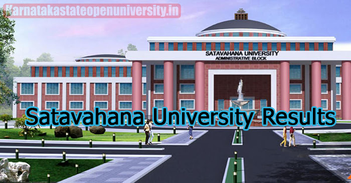 Satavahana University Results