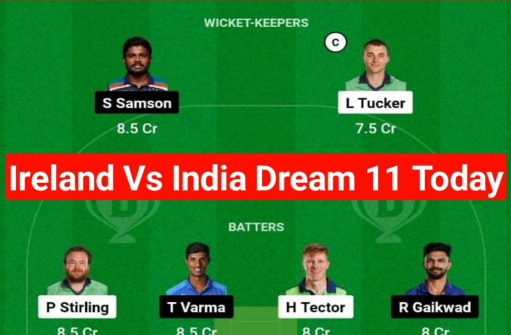 India vs Ireland Dream11 Prediction