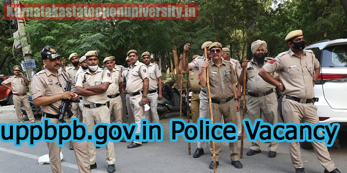 uppbpb.gov.in Police Vacancy 2023