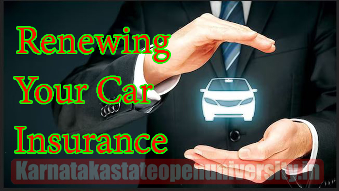 Renewing Your Car Insurance