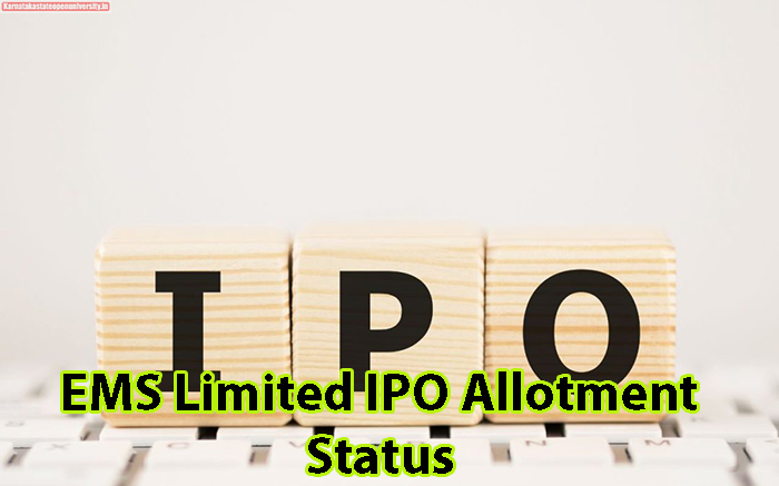 EMS Limited IPO Allotment Status