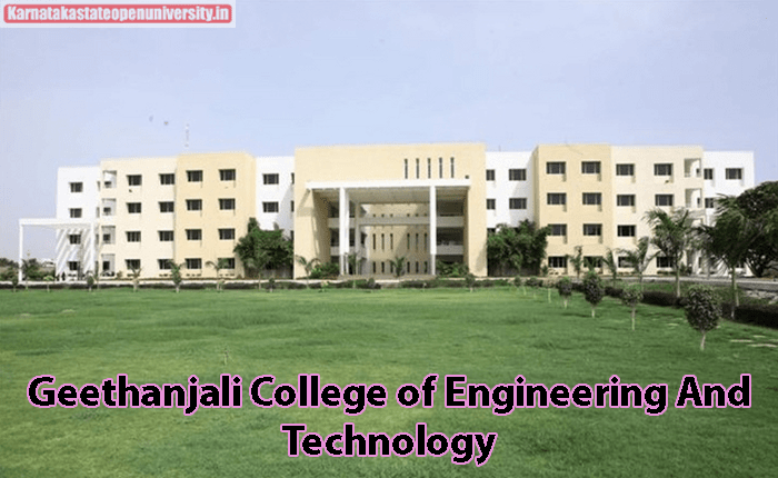 Geethanjali College of Engineering And Technology