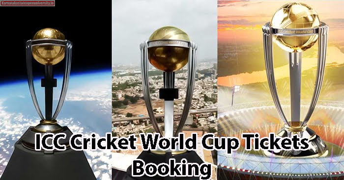 ICC Cricket World Cup 2023 Tickets Booking