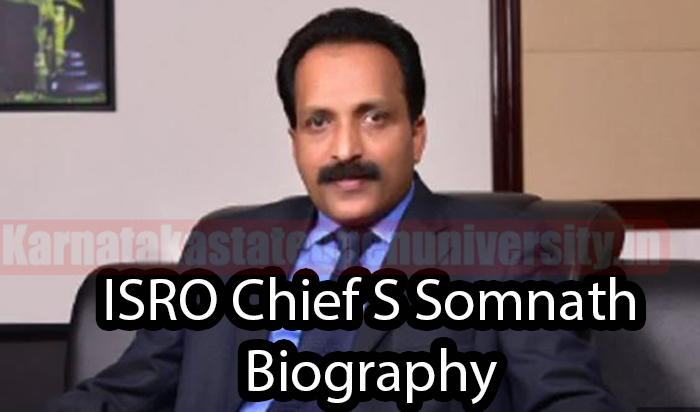 ISRO Chief S Somnath Biography