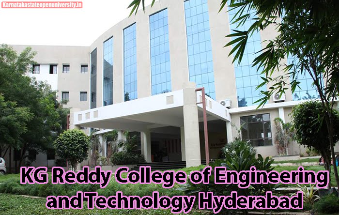 KG Reddy College of Engineering and Technology Hyderabad