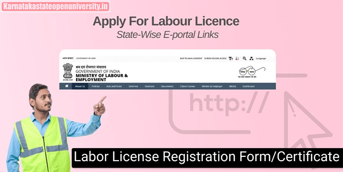 Labor License Registration Form