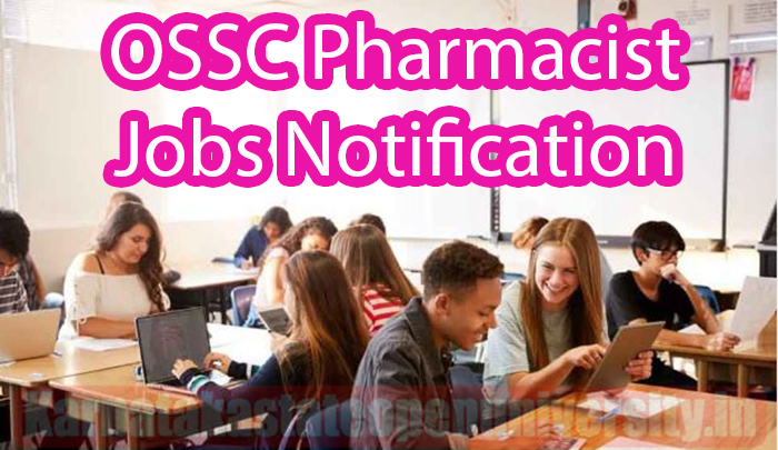 OSSC Pharmacist Jobs Notification