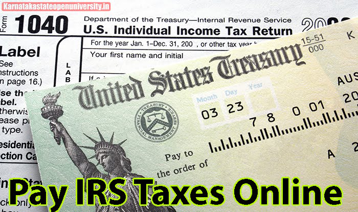 Pay IRS Taxes Online