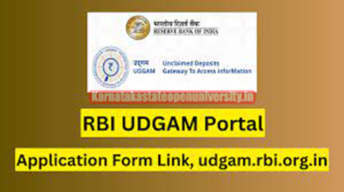RBI UDGAM Portal 2023