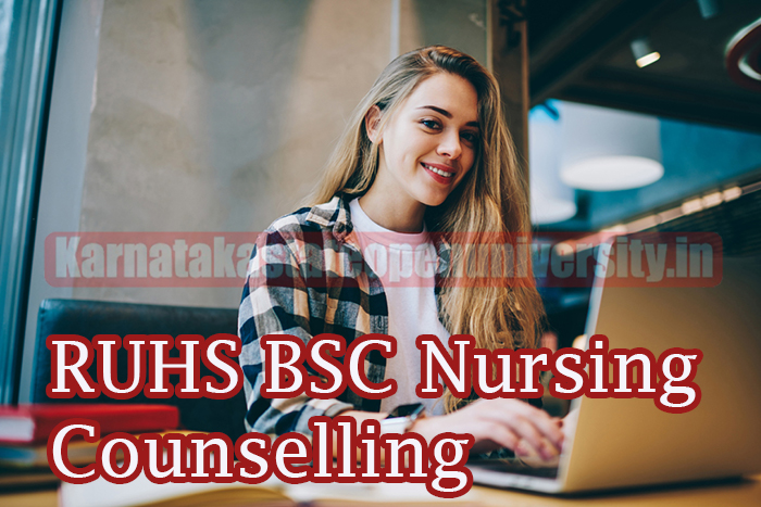 RUHS BSC Nursing Counselling 2023