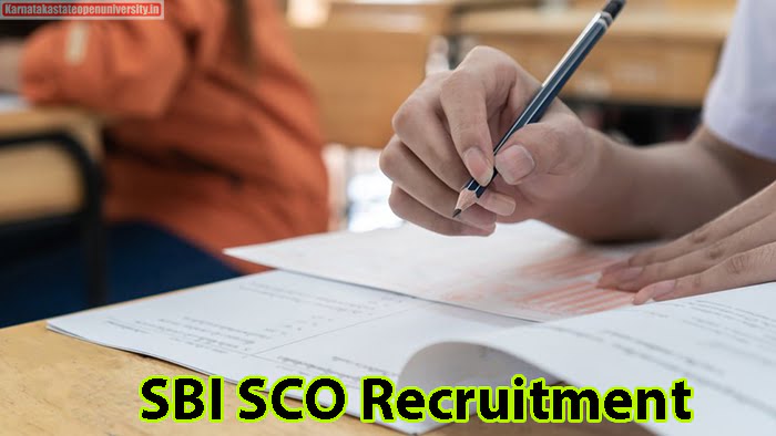 SBI SCO Recruitment