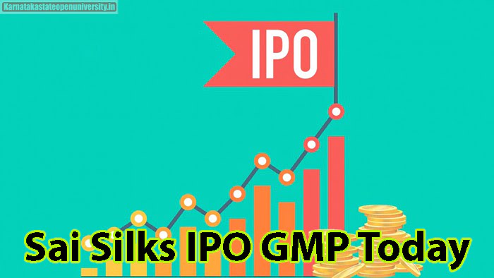 Sai Silks IPO GMP Today