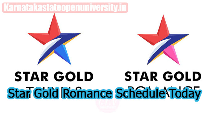 Star Gold Romance Schedule Today
