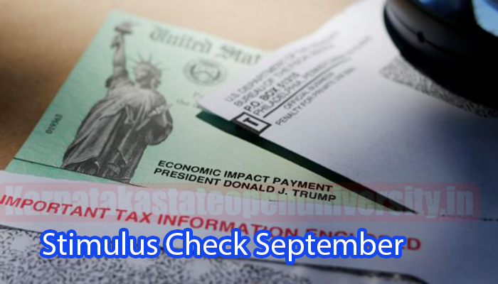 Stimulus Check September