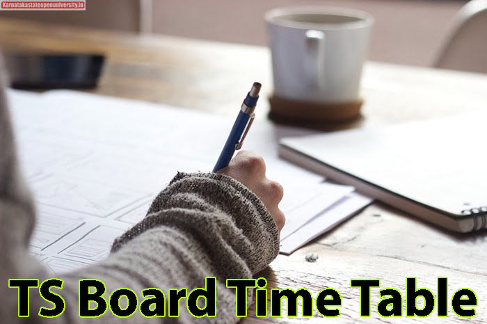TS Board Time Table