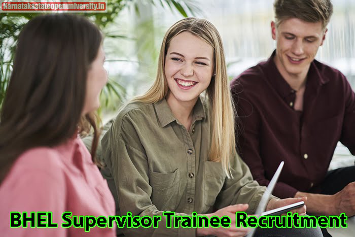 BHEL Supervisor Trainee Recruitment 