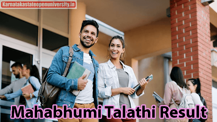 Mahabhumi Talathi Result