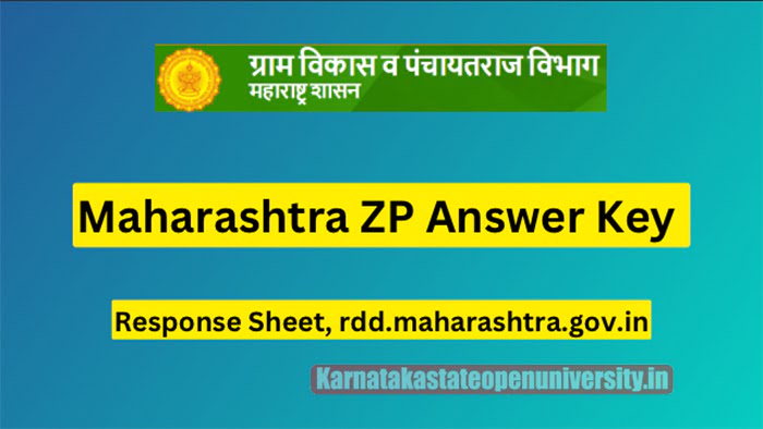 Maharashtra ZP Answer Key