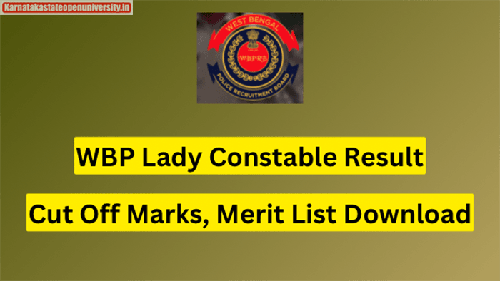 WBP Lady Constable Result